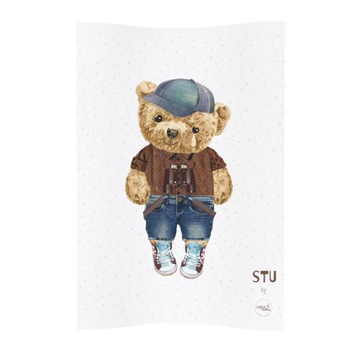 Podložka prebaľovacia 2-hranná mäkká (48x70) Cosy Fluffy Puffy Stu