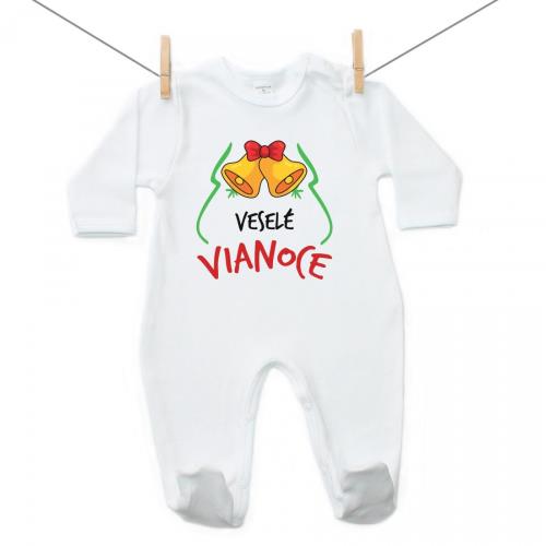 Boodyy Overal Veselé Vianoce 62 (2-4 mesiace)