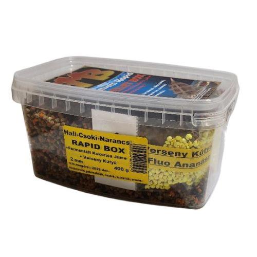 BUKI MIX Premium Rapid Pellet Box 2mm / 400g Halibut-čokoláda- pomaranč