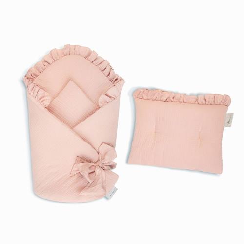 Zavinovačka Belisima Mušelín old pink , 20C51180