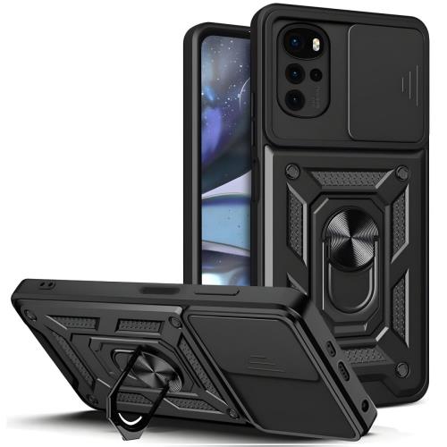 Hybrid Armor Camshield pre Motorola Moto G22/Moto G4 Plus - Čierna H26653