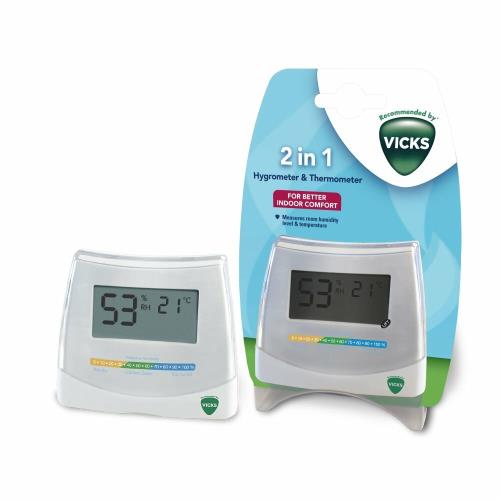VICKS 2v1 Vlhkomer a teplomer