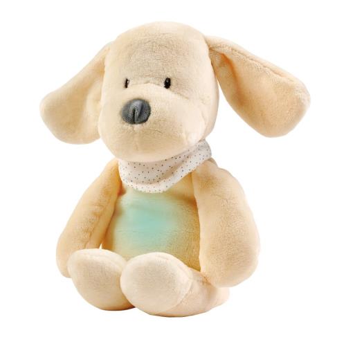 Uspávačik plyšový hudobný so svetielkom a senzorom plaču 4v1 Sleepy Dog Vanilla 0m+