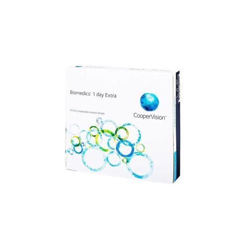Denné Biomedics 1 Day Extra (90 šošoviek) Dioptrie: -2.5, Zakrivenie: 8.6, ID:279392