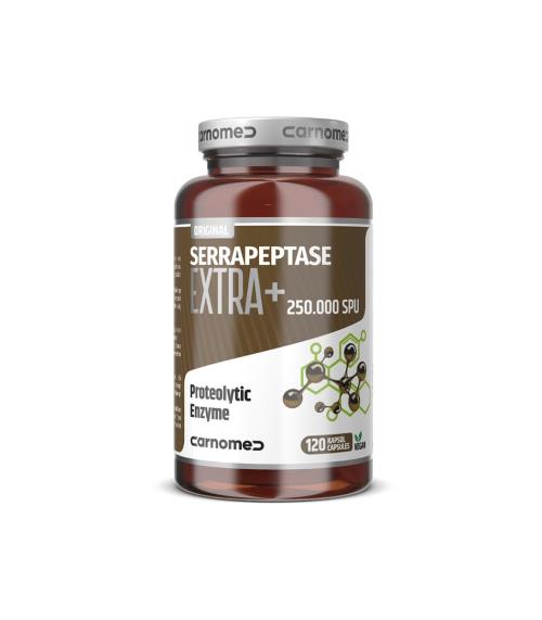 CarnoMed Serrapeptase EXTRA + 250.000 SPU