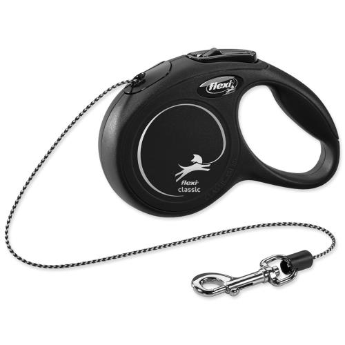 flexi New Classic lanko XS 3m do 8kg čierne