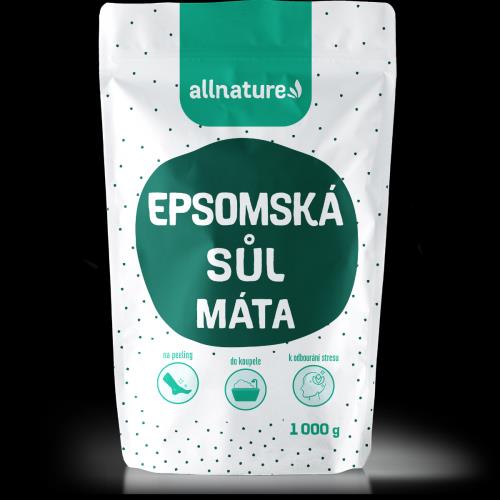 Allnature Epsomska Sol Mata 1000g