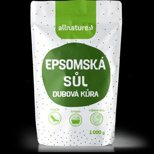 Allnature Epsomska Sol Dubova Kora 1000g