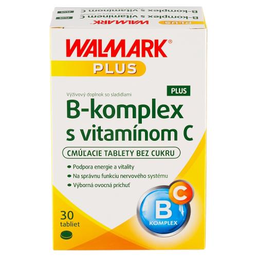 WALMARK B-komplex PLUS s vitamínom C