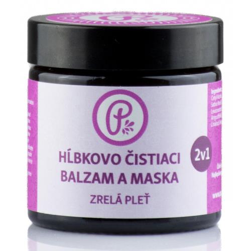 Hĺbkovo čistiaci balzam a maska 2v1 – Zrelá pleť 60ml