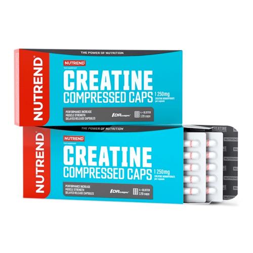 NUTREND CREATINE COMPRESSED CAPS 120 kapsúl