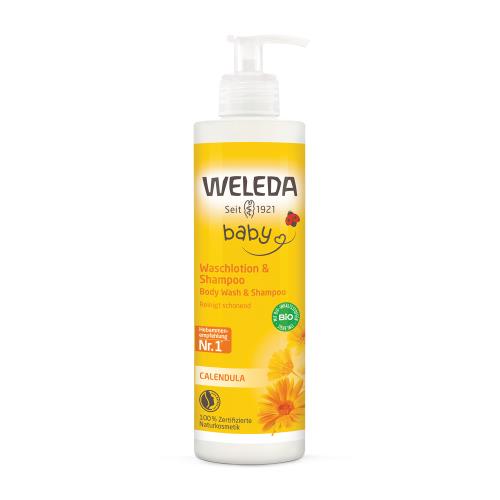 WELEDA Nechtíkový umývací krém a šampón