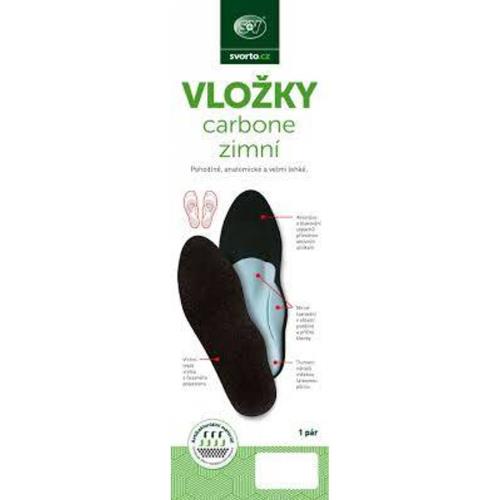 SVORTO 009 vložky carbone zimné - Veľkosť 40