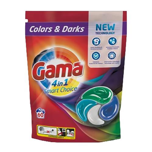 GAMA kapsule na pranie 60ks Color