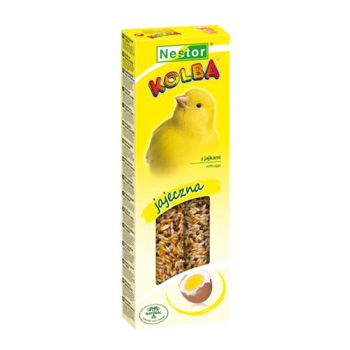 NESTOR Tyčinka pre kanáriky s vajíčkami 2ks 85g