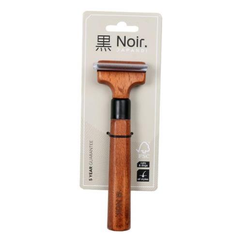 EBI NOIR JAPANDI Vyčesávací hřeben podsady a mŕtvej srsti 16,6x5x3cm