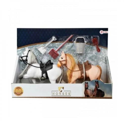 Sada koníkov s príslušenstvom-Toi Toys