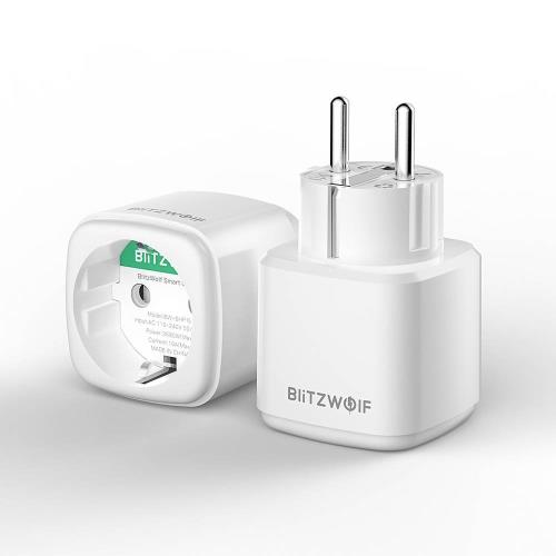 Blitzwolf BW-SHP15 Smart inteligentná zásuvka ZigBee 3680W, biela