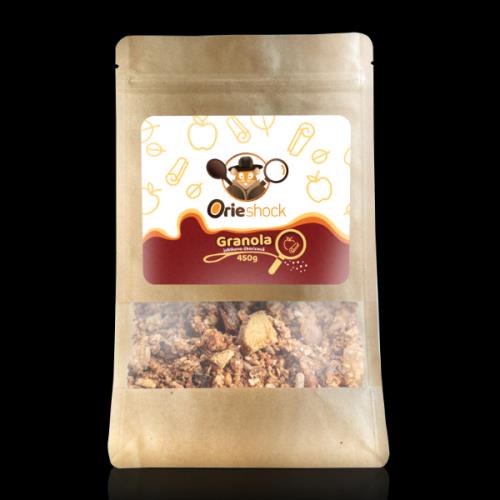 PROM-IN Orieshock granola jablko-škorica