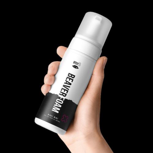 Chladivá intímna pena Angry Beards Mindy Mint 150 ml