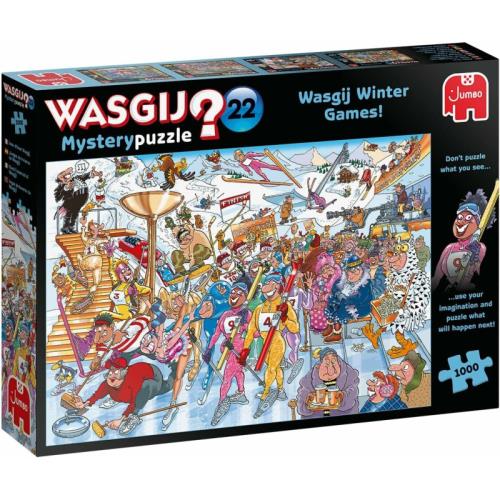 Jumbo Wasgij Puzzle - Winter Game 1000 dielikov JUM25012