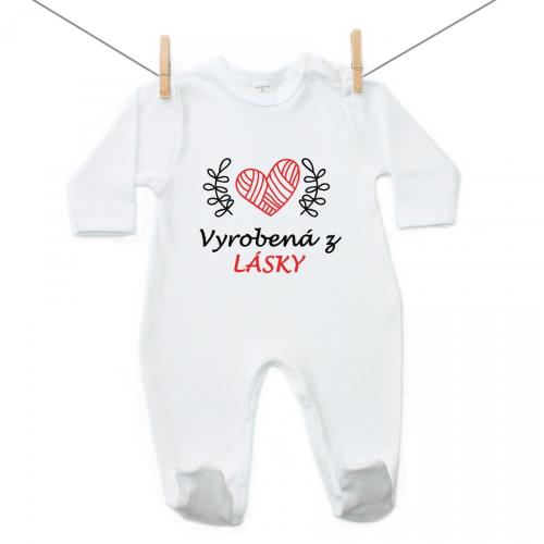 Boodyy Overal Vyrobená z lásky 104 (3-4 roky)