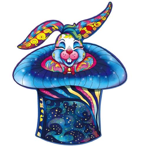 Drevené puzzle Rabbit/M H21919