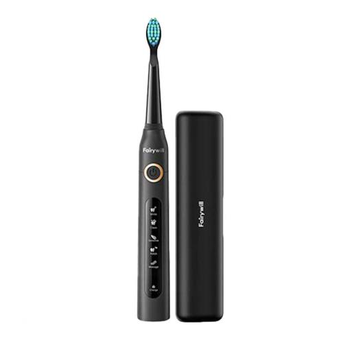 FairyWill FW-507 Plus sonická zubná kefka, čierna