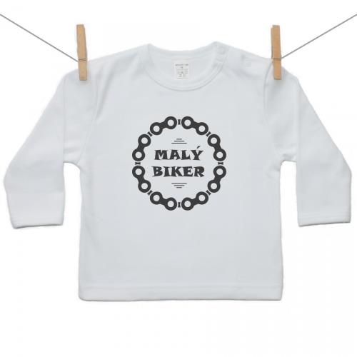 Boodyy Tričko s dlhým rukávom Malý biker 116 (5-6 rokov)