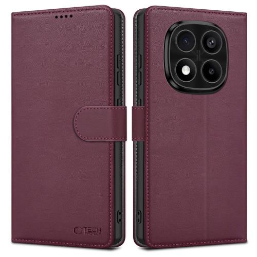 Tech-Protect Wallet knižkové puzdro na Xiaomi Redmi Note 14 Pro 5G / Pro Plus 5G / Poco X7 5G, bordové