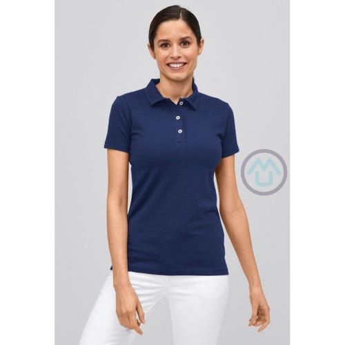 Dámske POLO tričko - námornícky modré XL