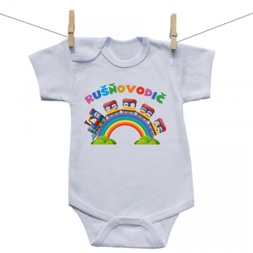Boodyy Body s krátkym rukávom Rušňovodič 92 (18-24 mesiacov)