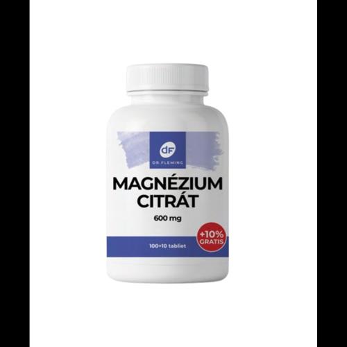 DR. FLEMING Magnézium citrát 600mg +10% gratis 110ks