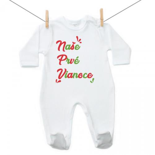 Boodyy Overal Naše prvé Vianoce 74 (6-9 mesiacov) 3444-58384