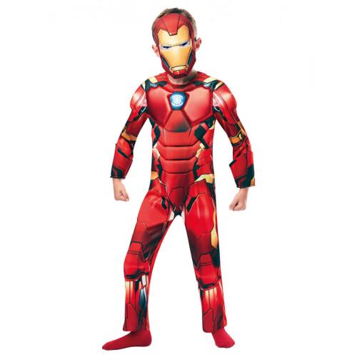 Iron Man deluxe - Karnevalový kostým 7-8rokov-MOVEO