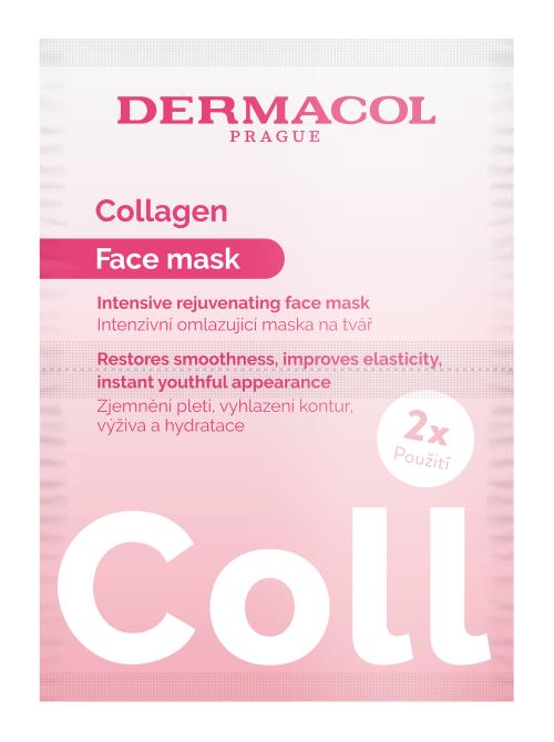 DERMACOL Collagen intenzívna omladzujúca pleťová maska