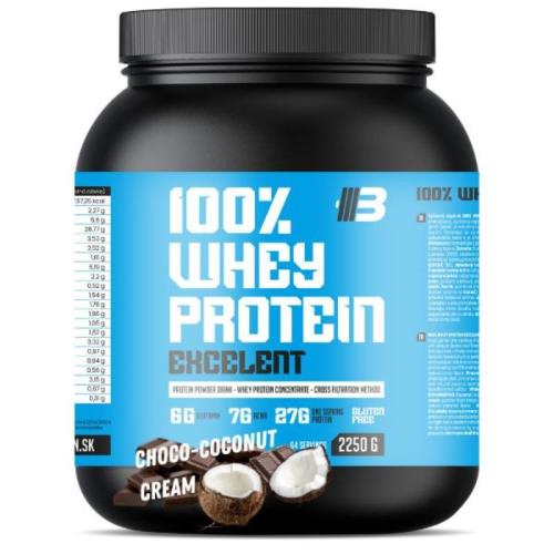 Excelent 100% Whey Proteín - čokoláda kokos od BODY NUTRITION - 2250g
