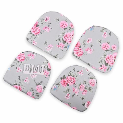 Podušky na sedenie Flowers set 4 ks EMI