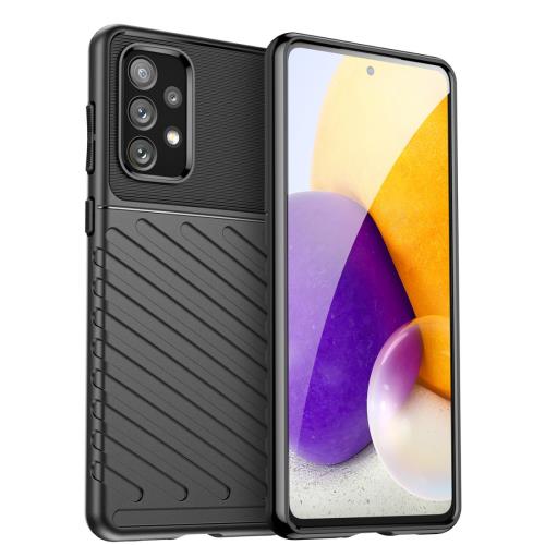 MG Thunder silikónový kryt na Samsung Galaxy A73, čierny