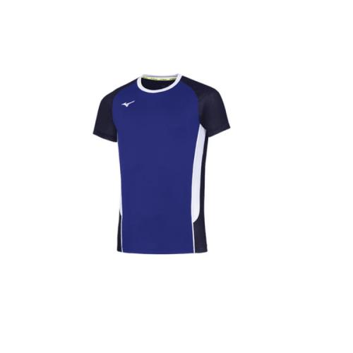 Mizuno Premium High-Kyu Pánske športové/volejbalové tričko, modré, veľ. XL 7491-xl