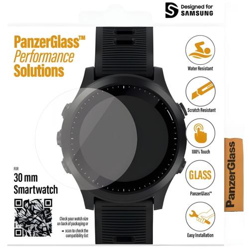 Tvrdené sklo pre Samsung Galaxy Watch 3 (30 mm) - Transparentná