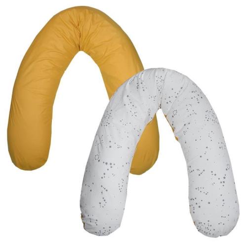 Vankúš na dojčenie Mustard Yellow 180cm
