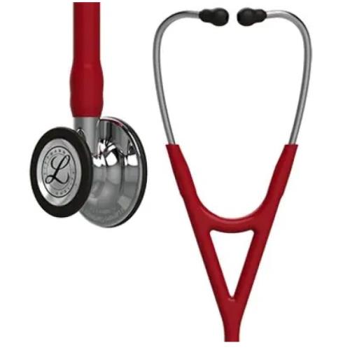 Littmann Cardiology IV Mirror-Finis, Stetoskop kardiologický, bordový 6170 TOW017512