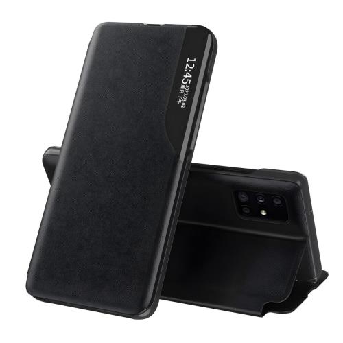 Elegantné knižkové puzdro View Case pre Samsung Galaxy S23 FE - Čierna H27954