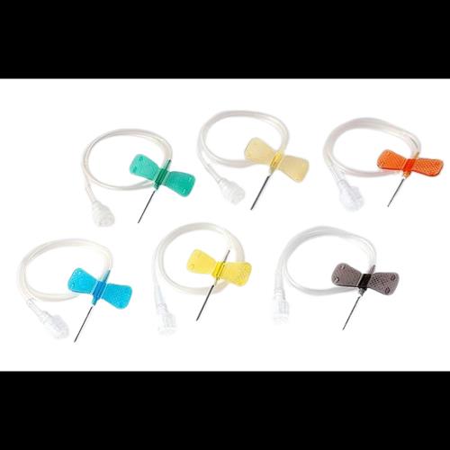 KD-FLY kanyla s hadičkou 0,80mm x 19mm 21GX3/4" 30cm-ll zelená-motýlik