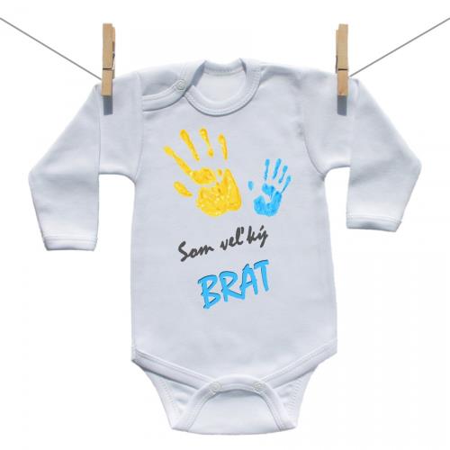 Boodyy Body s dlhým rukávom Som veľký brat 92 (18-24 mesiacov)