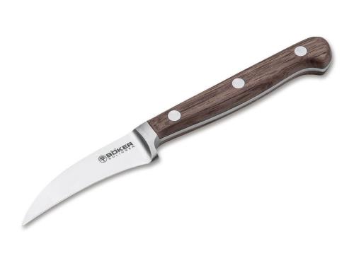 Böker Manufaktur Solingen 130903 Heritage lúpací nôž 7 cm, orechové drevo