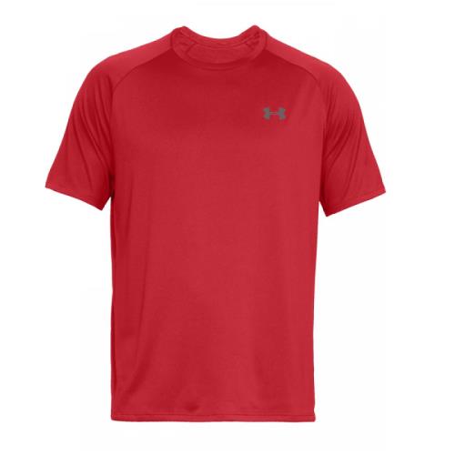 Under Armour Tech 2.0 SS Pánske športové tričko s krátkym rukávom, červené, veľ. XL 51718-xl