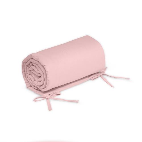 Mantinel ochranný do postieľky TILLY Dusty Pink 180 cm