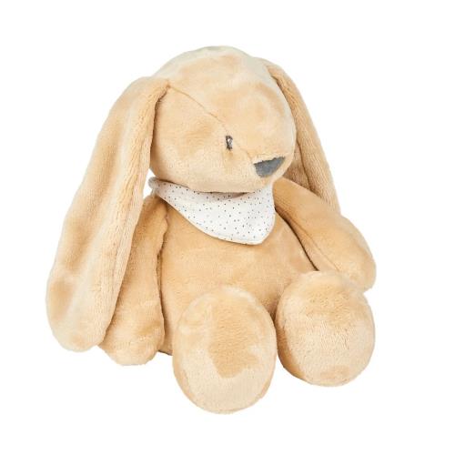 Uspávačik plyšový hudobný so svetielkom a senzorom plaču 4v1 Sleepy Bunny Pale Brown 0m+
